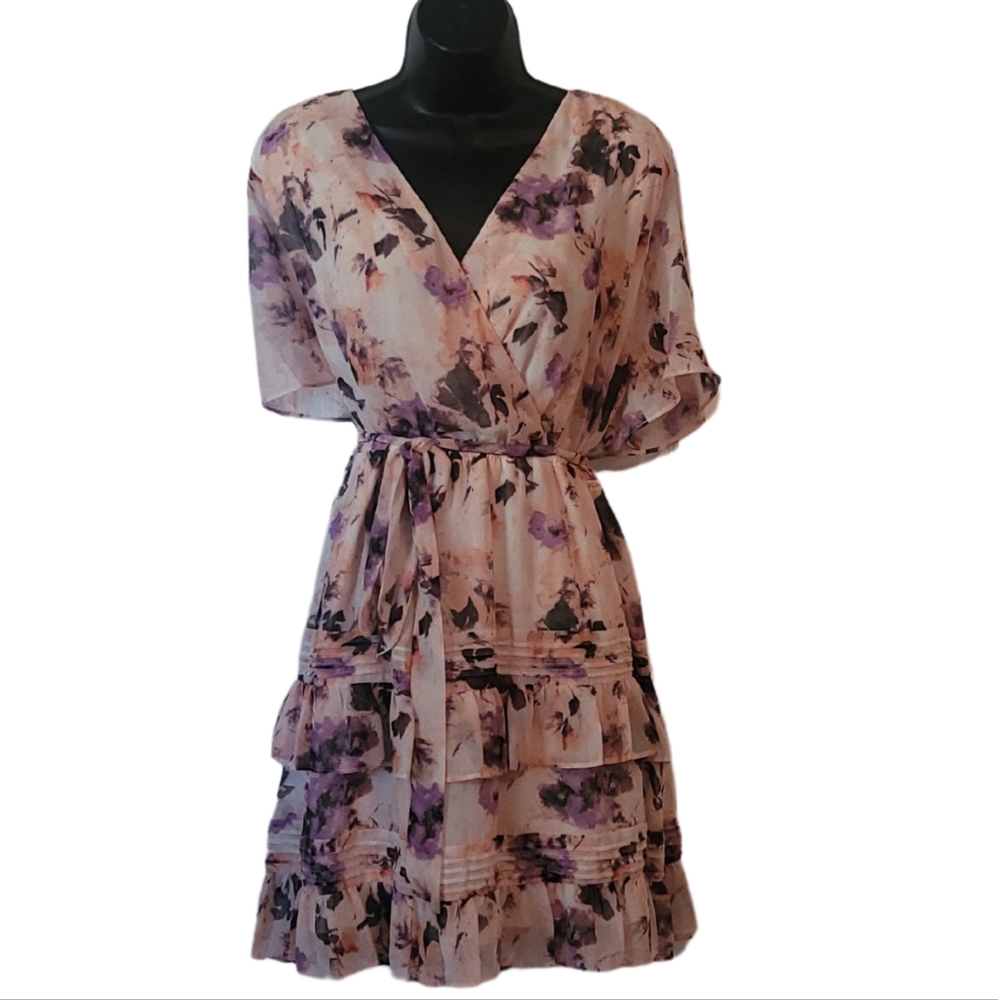 Simply Vera - Vera Wang Floral Wrap Dress